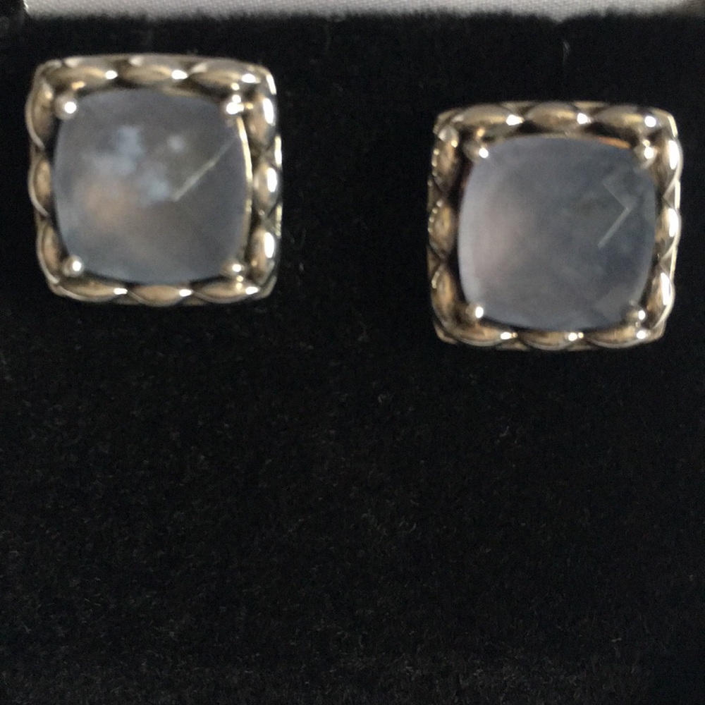 John Hardy Angela Sterling Silver Earrings